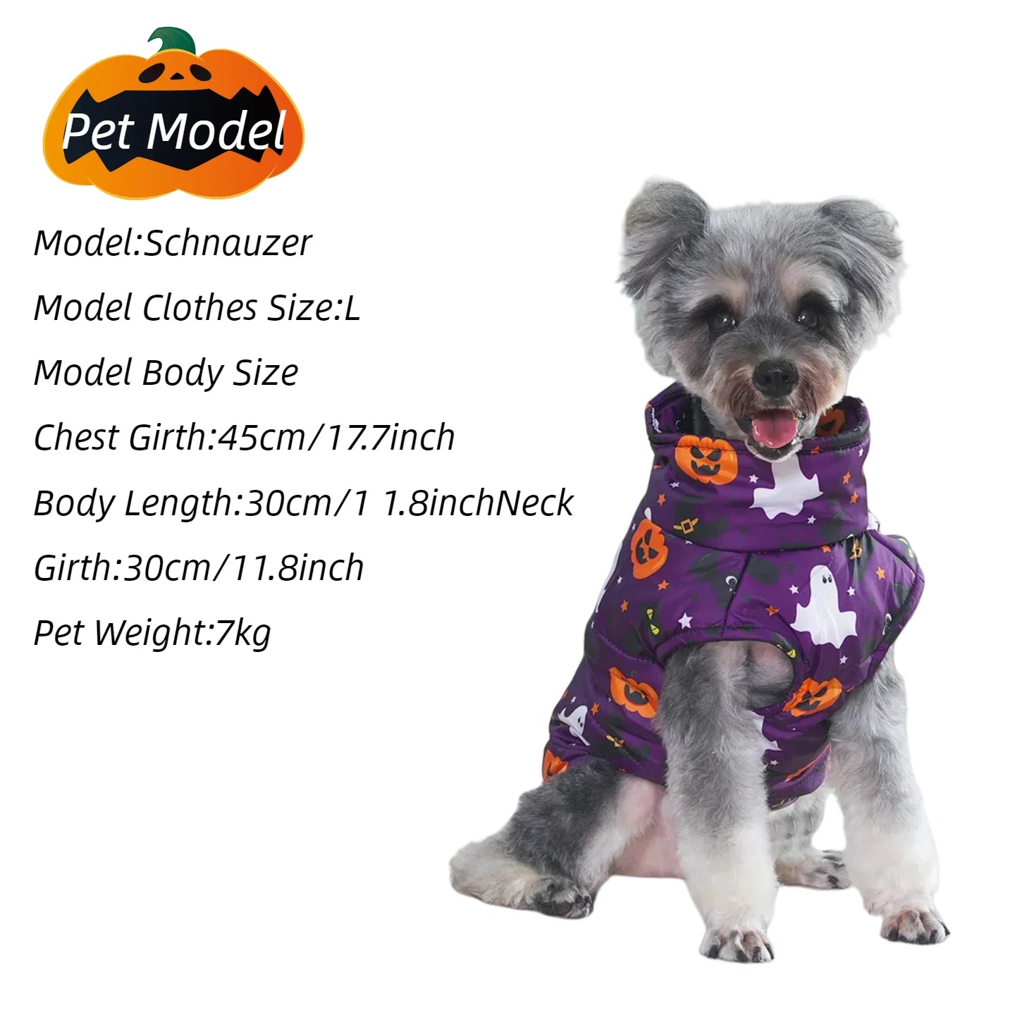 Pumpkin Pet Warmth Jacket
